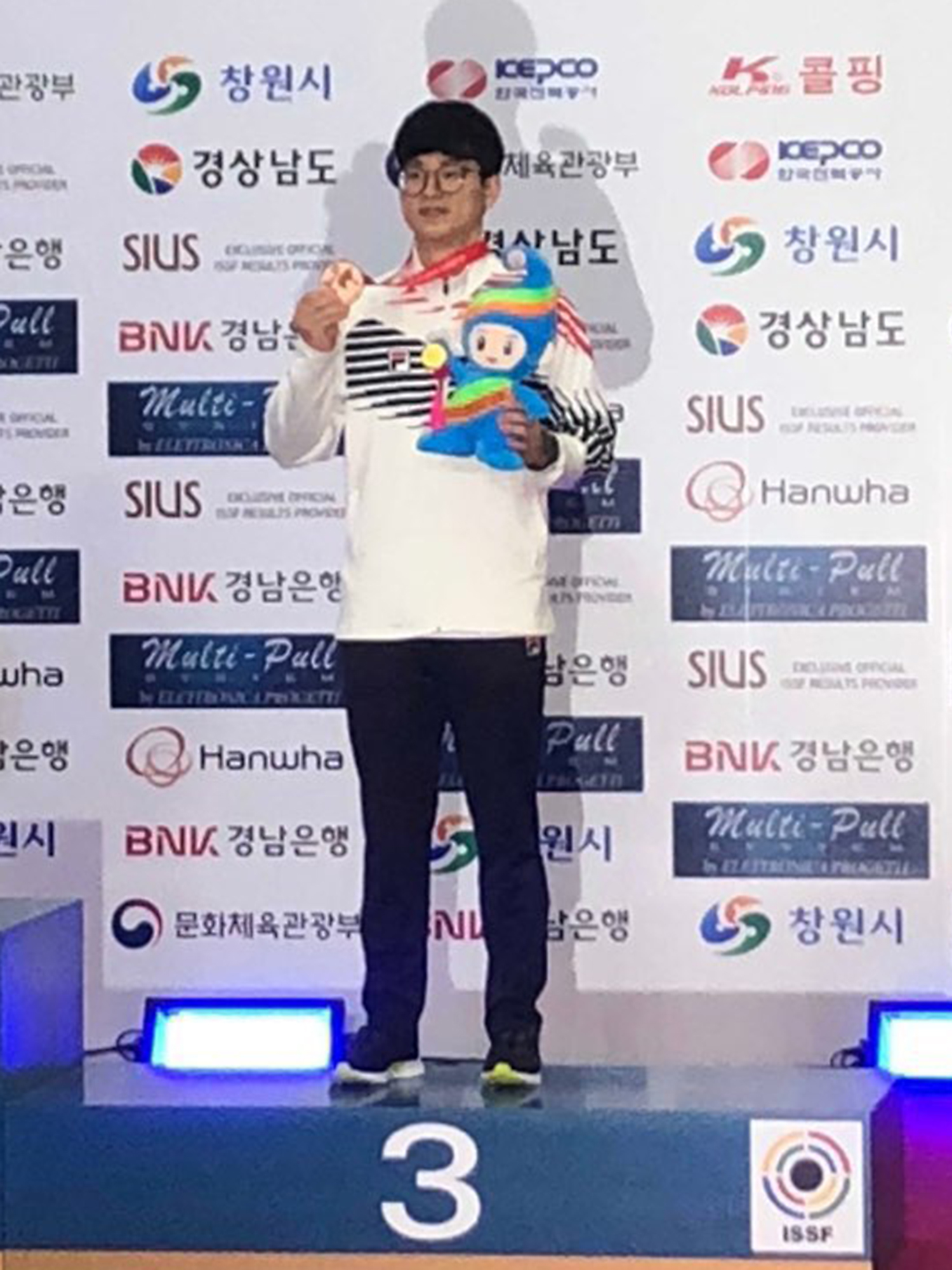 이재균, 제52회 ISSF 창원 세계사격선수권대회 25m권총 단체전 동메달